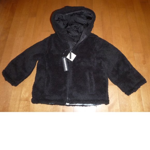 Baby Toddler Boys CAMO Reversible Sherpa Puffer Coat Size 12  months 2T  NWT - Picture 3 of 3